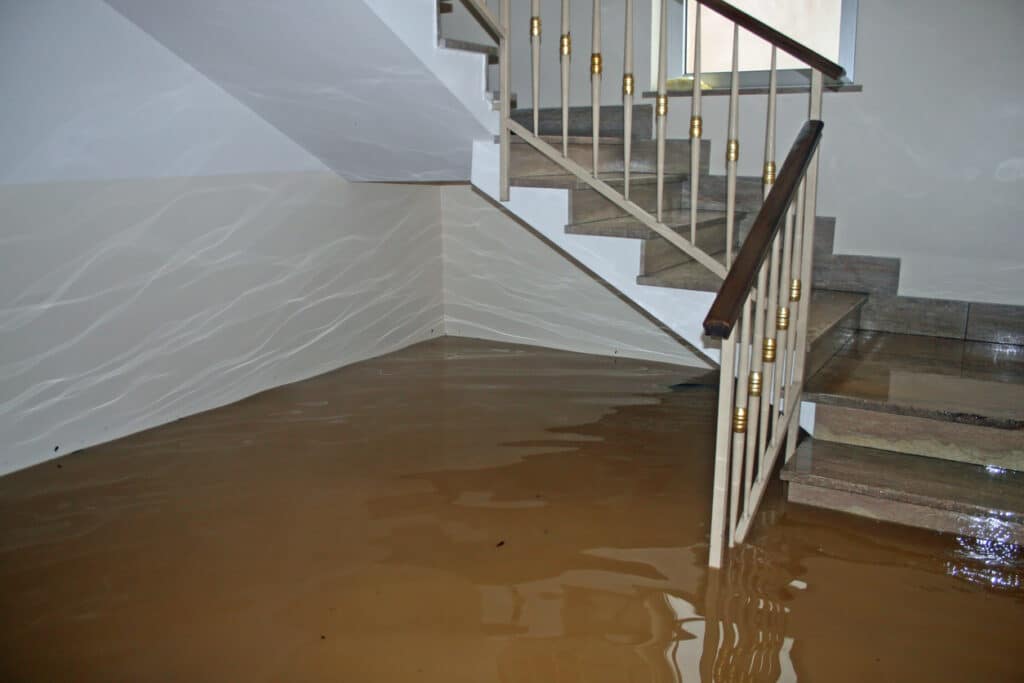 House fully flooded